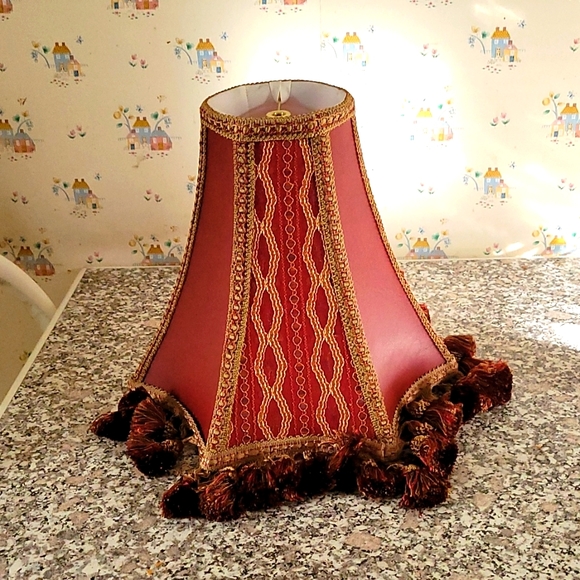 Vintage Victorian Ornate Lampshade